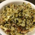 ヴィーナスけい's cooksnap of when they made 高菜豚肉チーズのパラパラ炒飯.