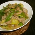 Jaye's cooksnap of when they made 葱の大量消費★豚ねぎ炒め.