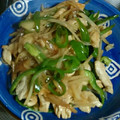庭のめだか's cooksnap of when they made じゃがいもの青椒肉絲.