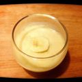 二角形's cooksnap of when they made バナナ☆スキムミルクヨーグルト.