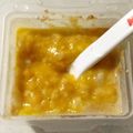 ♩キティ♩'s cooksnap of when they made 離乳食*中期～『南瓜ときなこのミルク粥』.