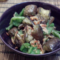 gongmei's cooksnap of when they made なすとピーマンと桜エビの香味炒め.