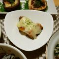 puniＫ's cooksnap of when they made かぼちゃ煮のチーズ焼き.