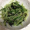 ひなちゃん2号's cooksnap of when they made 水菜のシャキシャキ塩昆布サラダ.