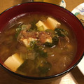 もうらん's cooksnap of when they made 小松菜 大根 豆腐の味噌汁♪.