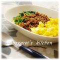 ババガレイ's cooksnap of when they made とりあえず栄養！な三色丼（ずぼらver..