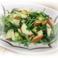 ゆけり３兄弟's cooksnap of when they made ☆水菜と林檎のシンプルサラダ☆.