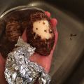 UKという名の運子's cooksnap of when they made 目からウロコ！ヌルヌルなしの里芋の皮むき.