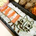 赤い電話's cooksnap of when they made 簡単キャラ弁！マイキー猫のお弁当.