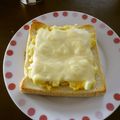 りこまこせいやのパパ's cooksnap of when they made タルタル好きに捧ぐ★ゆで卵チーズトースト.