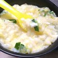 かなぴこちゃん's cooksnap of when they made 白菜とニラのコンソメ雑炊.
