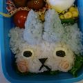 いちはるちゃん's cooksnap of when they made 妖怪ウォッチ！コマさんキャラ弁！.
