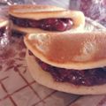 しょうゆ2's cooksnap of when they made もちもちどらやき♥♥.