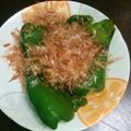 チビ太のおでん's cooksnap of when they made ピーマン克服？鰹節たっぷりグリル焼き。.