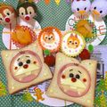 向日葵♡桜's cooksnap of when they made *オラフ(ツムツムver.)トースト*.