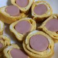 スティッチ〜♫'s cooksnap of when they made 魚ニソの卵包み　お弁当やおつまみに♪.
