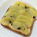 ゆめみるきー's cooksnap of when they made まるでアップルパイな贅沢トースト☆朝食に.