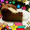 クチバシ's cooksnap of when they made 板チョコで＊ガトーショコラ.