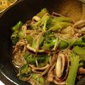 taberun's cooksnap of when they made ★イカとブロッコリーの中華風炒め★.