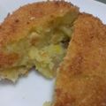 ☆弥右衛門☆'s cooksnap of when they made 簡単♡さつまいもとコーンのコロッケ.