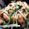たまぴったん's cooksnap of when they made 水菜と油揚げの煮びたし.