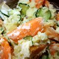 パルすけ's cooksnap of when they made 秋の味覚☆柿入りポテトサラダ.