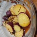 あまあまなつ's cooksnap of when they made 食べやすい小さな薩摩芋と切り昆布の煮物.