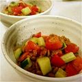ぶきっちょちぃちゃん's cooksnap of when they made 混ぜるだけ☆トマトとキュウリの納豆サラダ.
