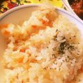 すまいるふぁみり's cooksnap of when they made ☆絶品＊簡単♡コンソメライス☆.