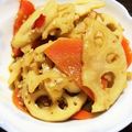 107マミィ's cooksnap of when they made 蓮根と人参のキンピラ♪.