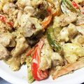 pocooooon's cooksnap of when they made 鶏肉とパプリカのマヨネーズ炒め.