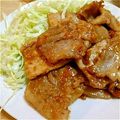 桜華火's cooksnap of when they made みんな大好き　ヘルシーうまうま　生姜焼き.