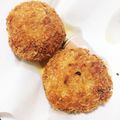 えり好みっくす。's cooksnap of when they made ポテトコロッケ・レンジで時短.