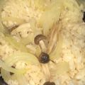す1222's cooksnap of when they made 新玉葱としめじの炊き込みご飯.