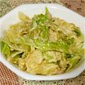ポパイ474's cooksnap of when they made キャベツとツナのナンプラーマヨサラダ☆.