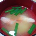 tsukipika's cooksnap of when they made お熱いうちに♨～　カニのみそ汁.