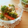 ♡Chiemi♡'s cooksnap of when they made ✿ブロッコリーと人参の柚子胡椒ポン酢味.