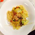 えびちゃん♪♪'s cooksnap of when they made フォアグラパテとじゃかいものパスタ.