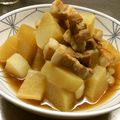 oyukidesu's cooksnap of when they made 普通に☆豚バラと大根の煮物☆.