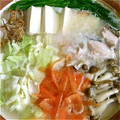しゃちこけん's cooksnap of when they made 鮭とキャベツの とろろ鍋.