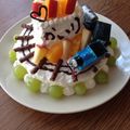 minch＊＊'s cooksnap of when they made 簡単！２段ケーキ♡こどもの日や誕生日に♬.