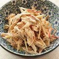 卯月のうさぎ２０１４'s cooksnap of when they made レンジで簡単❀ささ身と茗荷のゆかり和え❀.