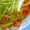 cindy♡'s cooksnap of when they made 柚子かほる〜白菜と水菜の和風パスタ〜.