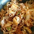 kam嫁's cooksnap of when they made がっつりジャンク！簡単豚キムチ！.