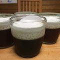 whitebear's cooksnap of when they made ほうじ茶ゼリー＆タピオカココナッツミルク.