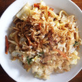 今日もニコッ☆'s cooksnap of when they made ササッとバターしょうゆの焼きうどん.