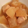 にゃんこ0403's cooksnap of when they made 圧力鍋で☆冬瓜と鶏肉のねぎみそ煮.