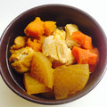 銀ザベス's cooksnap of when they made 南瓜&大根&鷄手羽中の炒め煮(^.^).