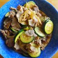 ノン王子's cooksnap of when they made 簡単☆豚肉とズッキーニの照り焼き.