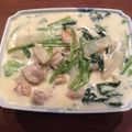 ちゃーさんまま's cooksnap of when they made 簡単☆鶏肉のクリーム煮.